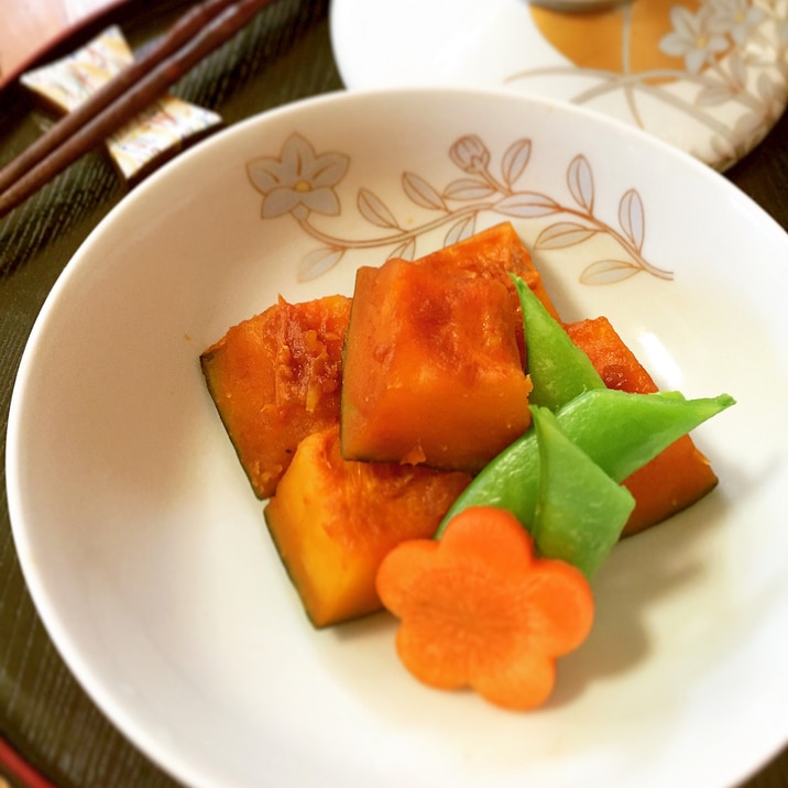 砂糖を入れない ヘルシー かぼちゃの煮物 レシピ 作り方 By まめもにお 楽天レシピ